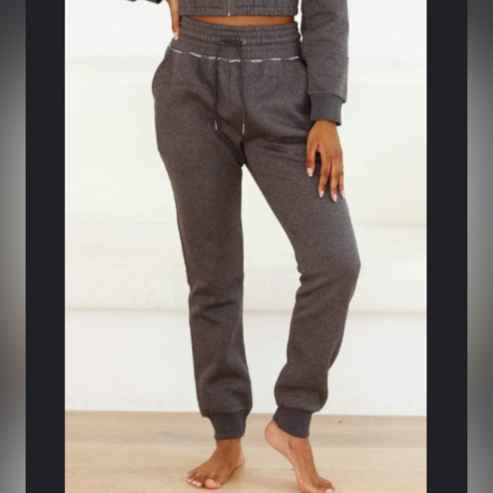 Lounge Apparel High Waisted Scrunchie Joggers